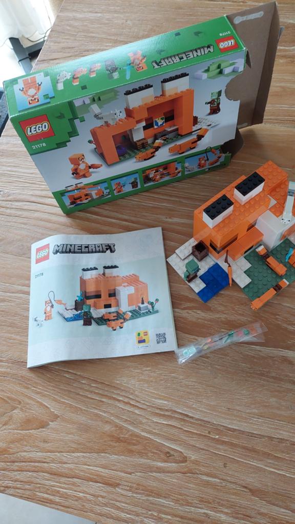 Tka lego minecraft vos 21178 compleet, Ophalen, Zo goed als nieuw