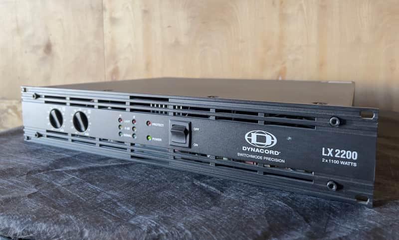 Dynacord lx2200, Ophalen of Verzenden, Zo goed als nieuw, Minder dan 5 kanalen, Microfooningang