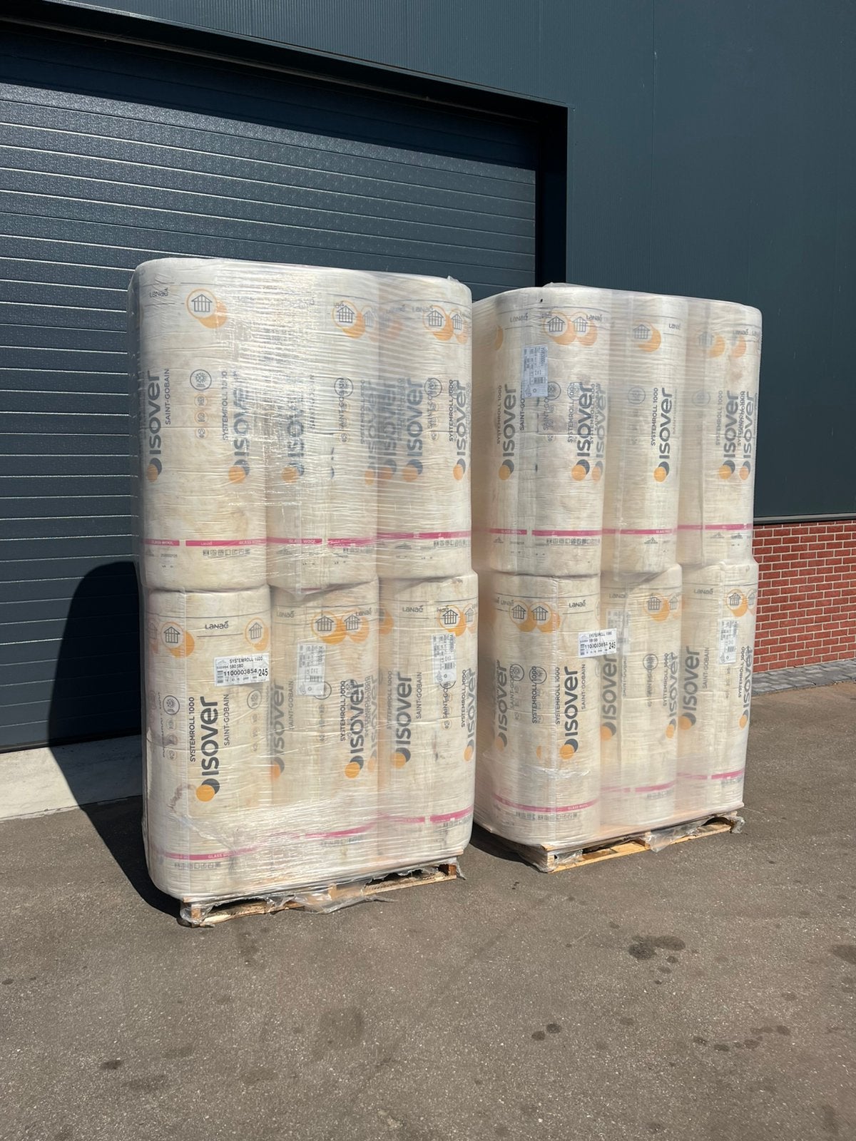 Isover systemrol 1000, 12 cm of meer, Nieuw, 15 m² of meer, Glaswol