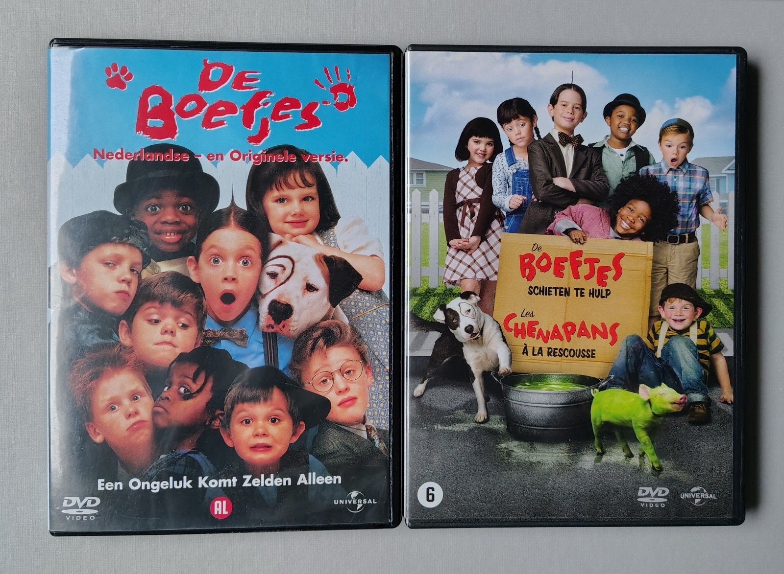 De Boefjes (1994) + De Boefjes Schieten Te Hulp (2014), Engels, Verzenden, Nederlands, Komedie
