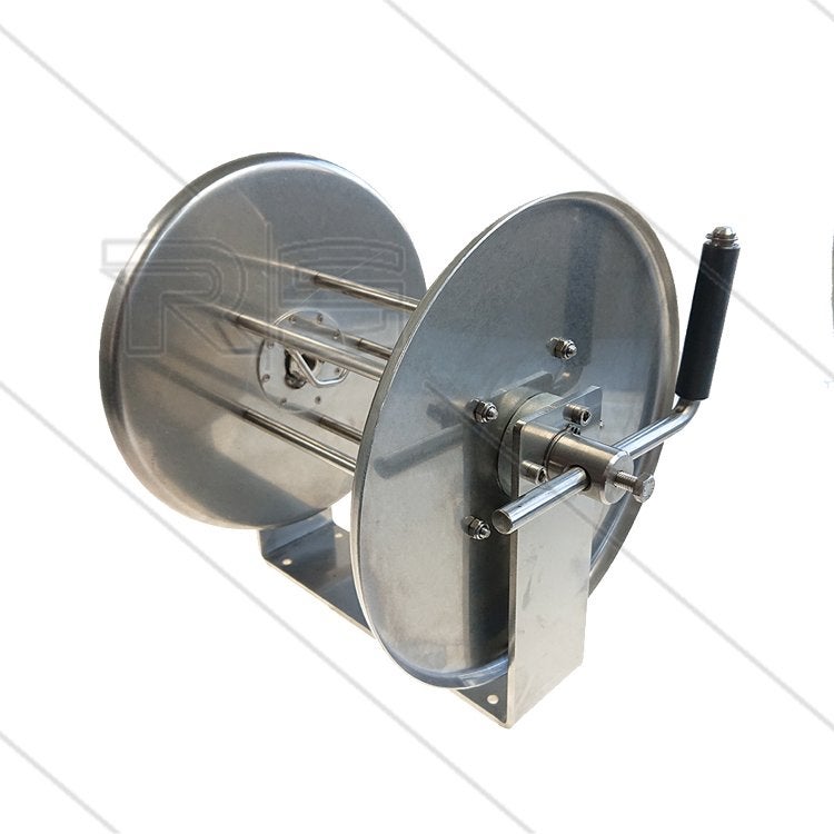 RVS Slanghaspel Mini 20m met Swivel 300 Bar, Verzenden