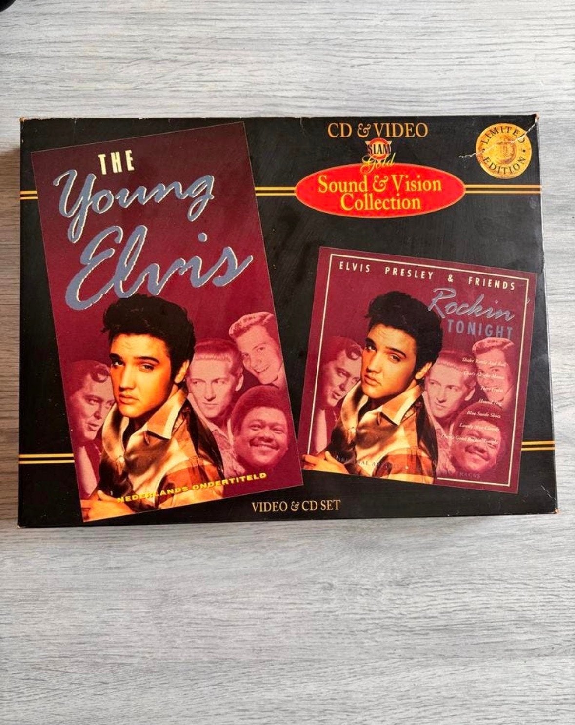#2 VHS en CD: Elvis Presley & Friends Rockin' Tonight, Cd's en Dvd's, VHS | Film, Alle leeftijden, Ophalen of Verzenden, VHS, Nederlands ondertiteld