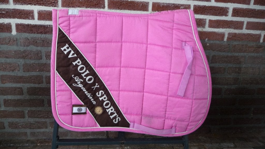 HV Polo Society roze dekje GP Full, Full (L), Ophalen of Verzenden, Zo goed als nieuw, Roze