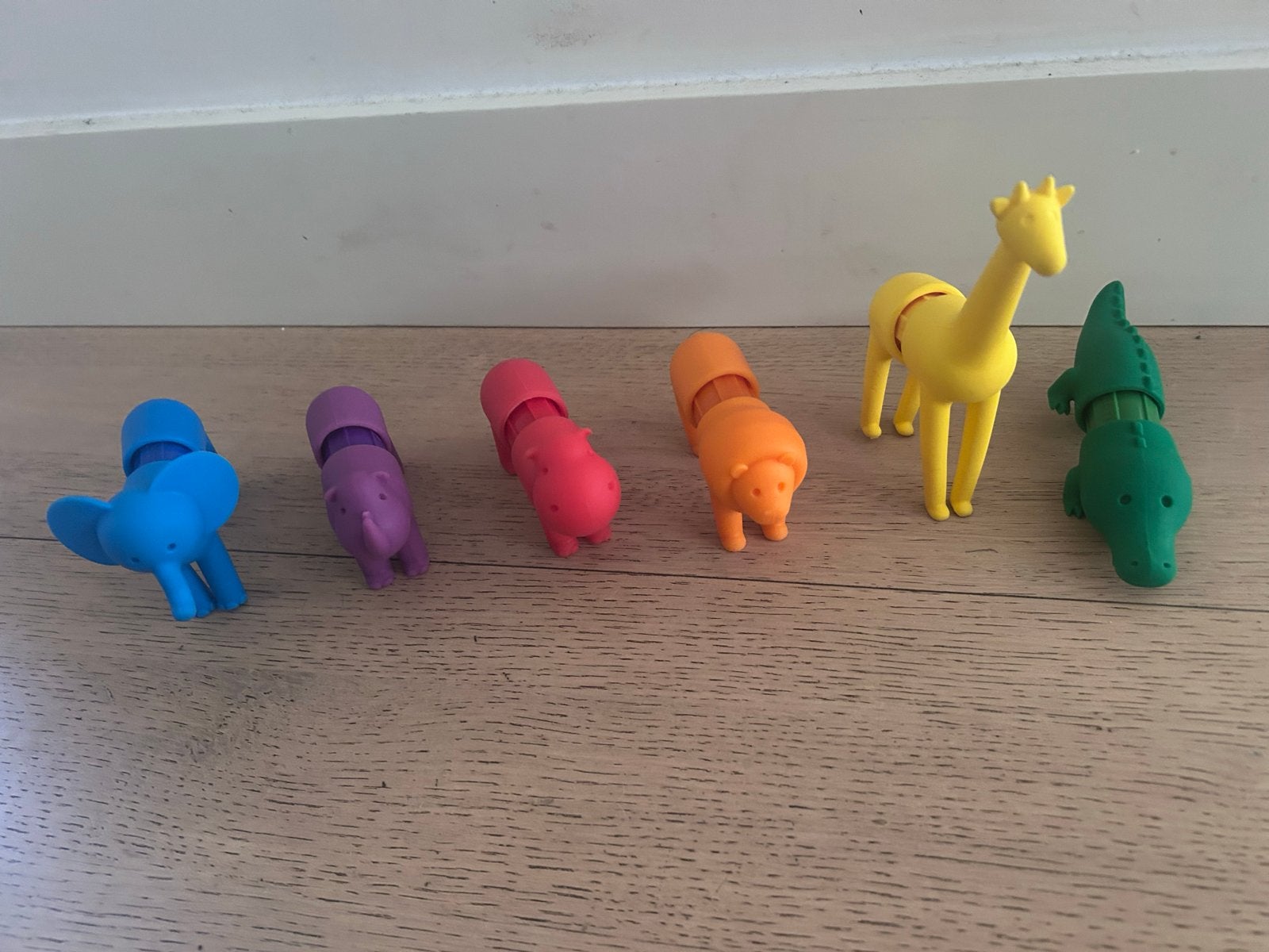 Magneet dieren set - diverse kleuren en soorten, Ophalen of Verzenden, Zo goed als nieuw