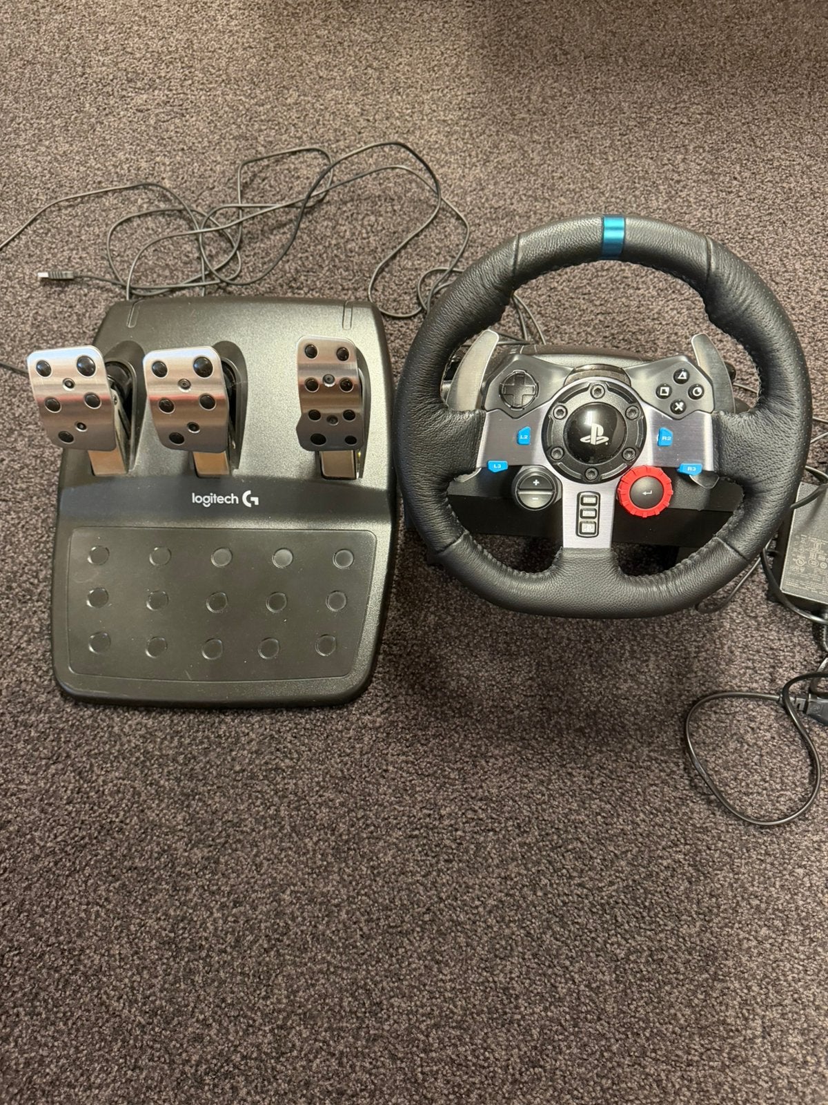 Logitech G29 - Gaming Stuurwiel + Pedalen - PS4, PS5 & PC, Ophalen of Verzenden, Zo goed als nieuw, Stuur of Pedalen, PlayStation 4