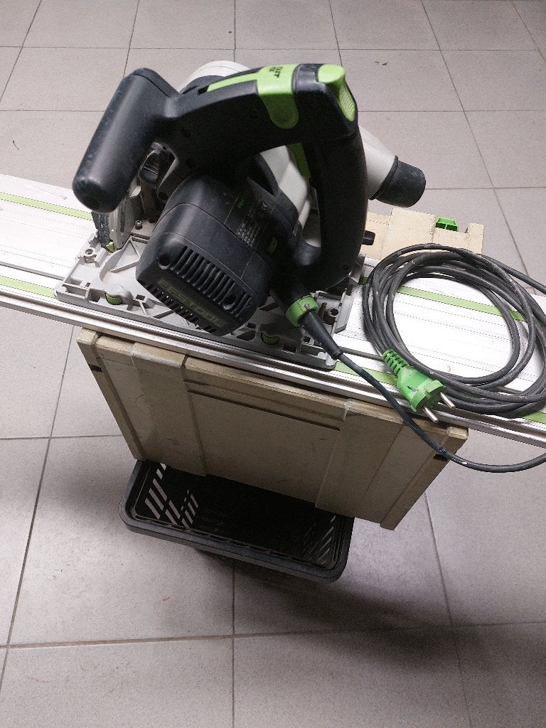 invalzaag Festool, Doe-het-zelf en Verbouw, Ophalen, Gebruikt, Invalzaag, 30 tot 70 mm