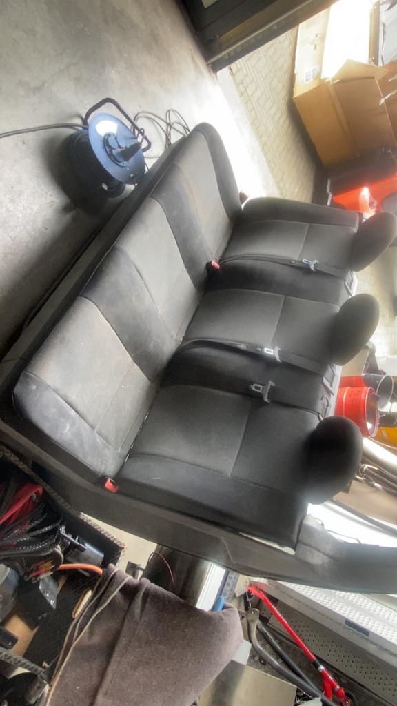 Dubbel cabine bank en schot voor volkswagen T5/t6, Ophalen, Nieuw, Volkswagen