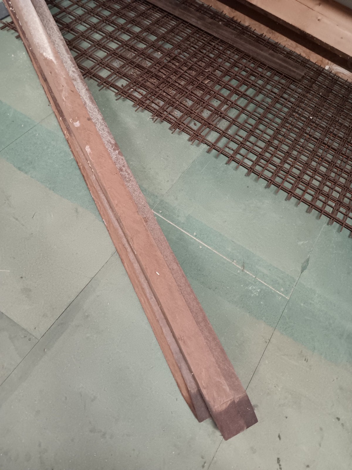 3 stuks hardhouten palen 70x70x2750mm, Ophalen, 1 tot 2 meter, Minder dan 3 meter, Nieuw