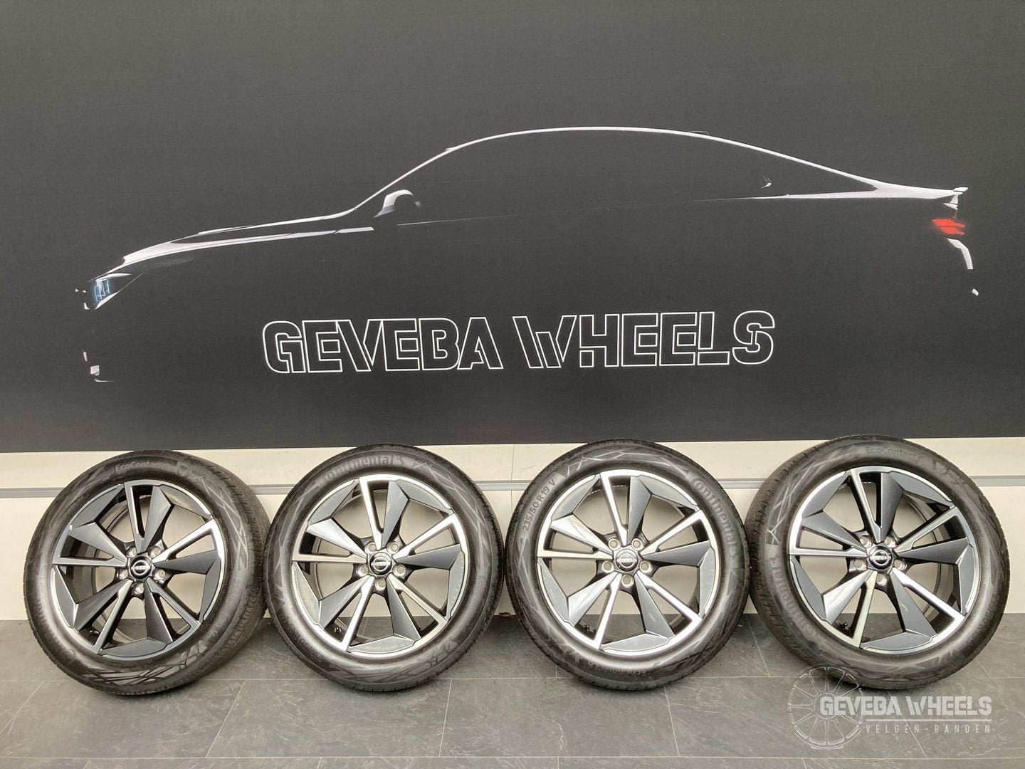 19” originele Nissan Qashqai J12 velgen + banden 5x114.3, 19 inch, Gebruikt, -, -