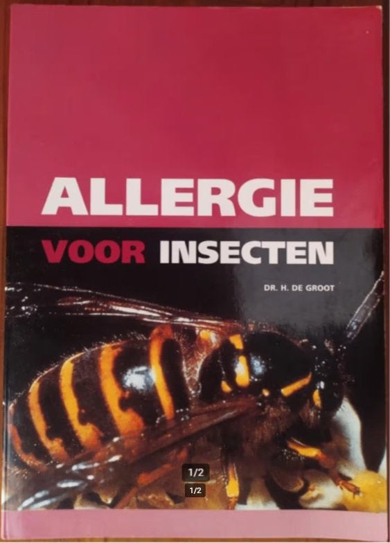 Boekje: Allergie voor insekten, Ophalen of Verzenden, Nieuw, Dr. H. de Groot