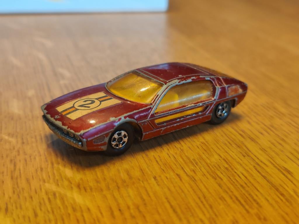 Matchbox Lamborghini Marzal Nr 2, Ophalen of Verzenden, Zo goed als nieuw, Auto