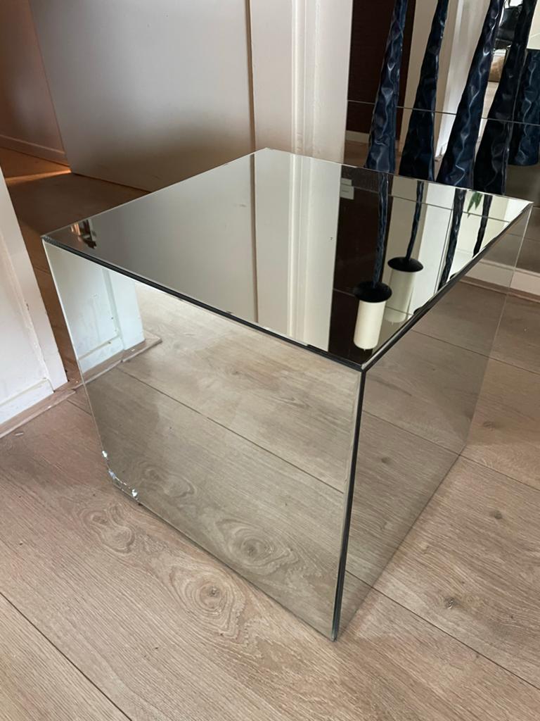 Spiegel bijzettafel karwei, Ophalen, Minder dan 45 cm, Minder dan 55 cm, Gebruikt