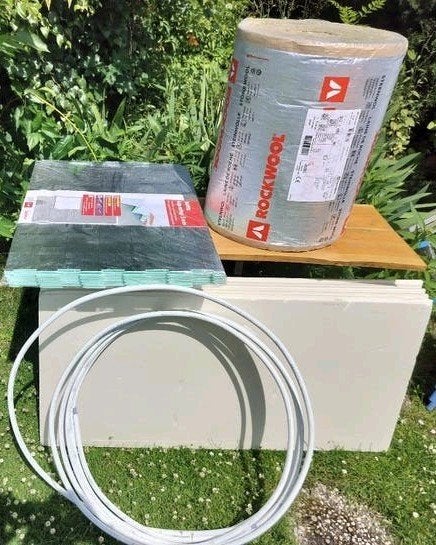 Complete partij bouwmaterialen over van verbouwing, Nieuw, Minder dan 5 m², Ophalen, Minder dan 4 cm