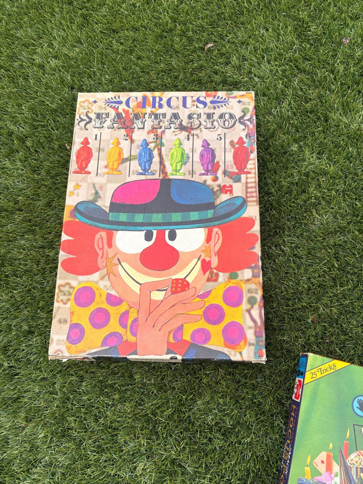 Circus Fantasio Bordspel - Vintage Jumbo Spel, Drie of vier spelers, Ophalen of Verzenden, Gebruikt