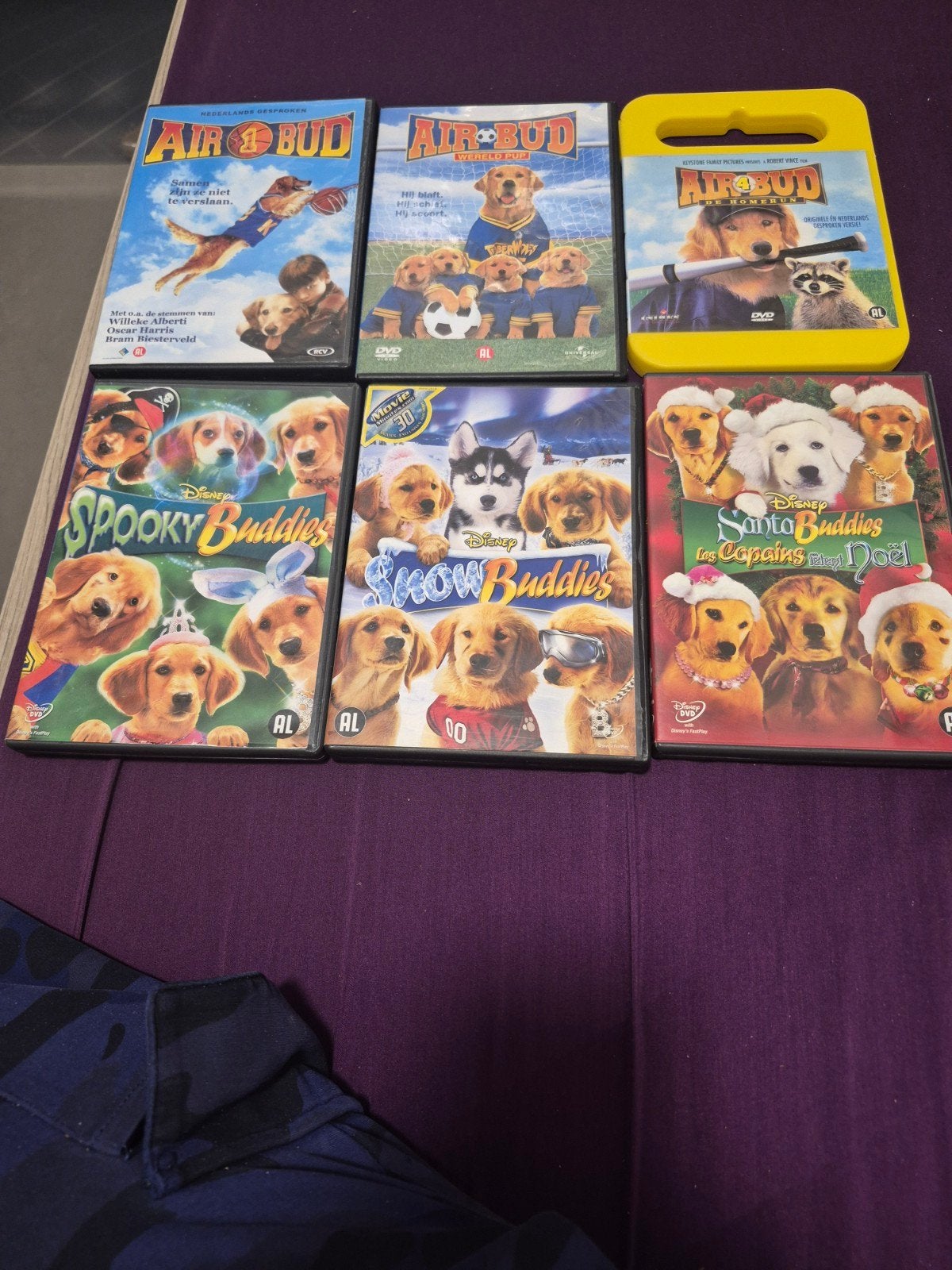 Air Bud & Buddies DVD Collectie - 6 Films, Gebruikt, Verzamelbox, Alle leeftijden, Ophalen of Verzenden