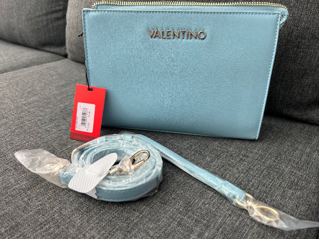 Nieuw Valentino tasje - Lichtblauw, ongedragen, Ophalen of Verzenden, Nieuw, Blauw, Schoudertasje