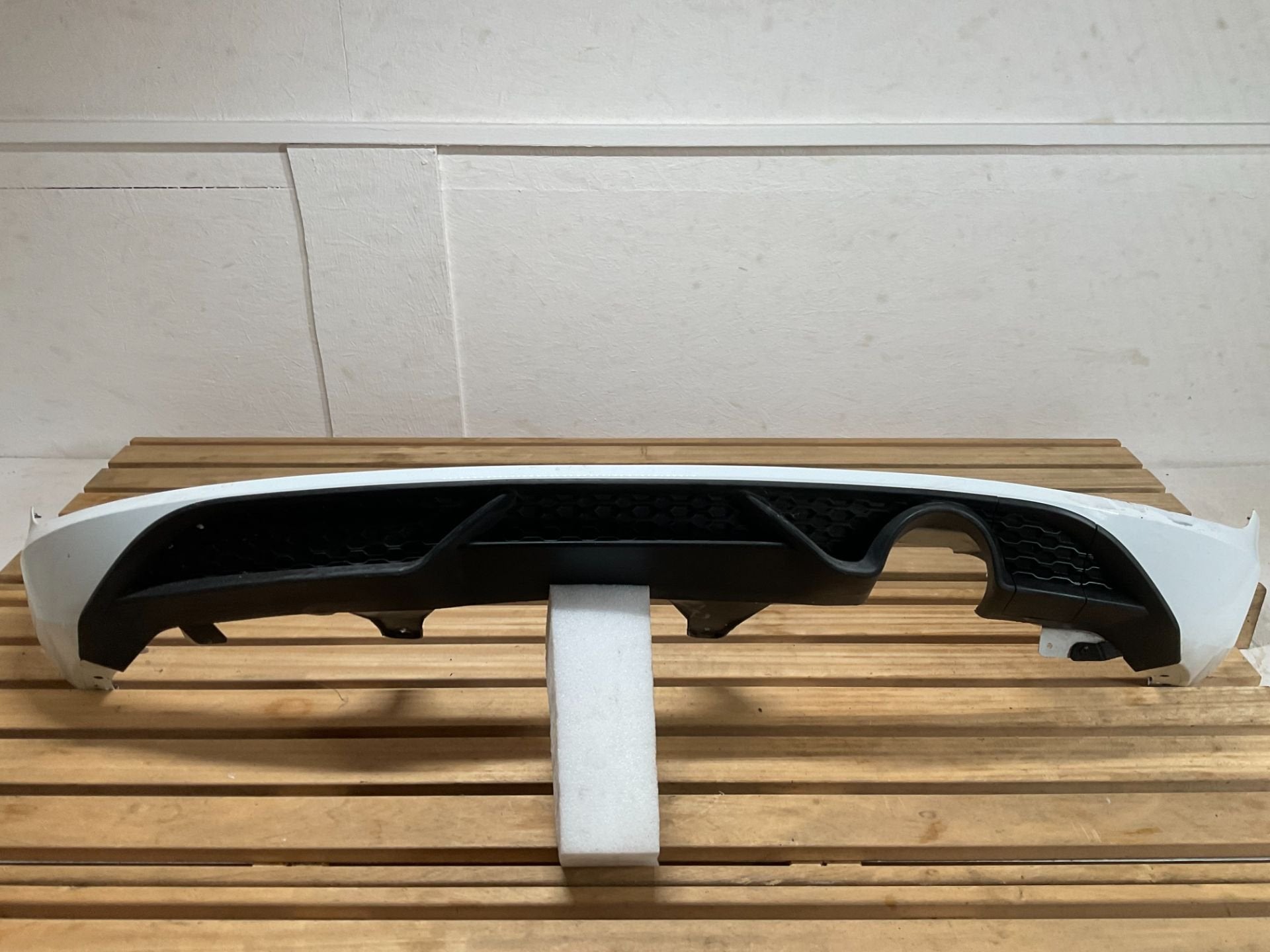 Achterbumper Diffuser Ford Fiesta MK8 STLINE ST-LINE Spoiler, Auto-onderdelen, Gebruikt, Info@ford.com, Ophalen of Verzenden, Ford