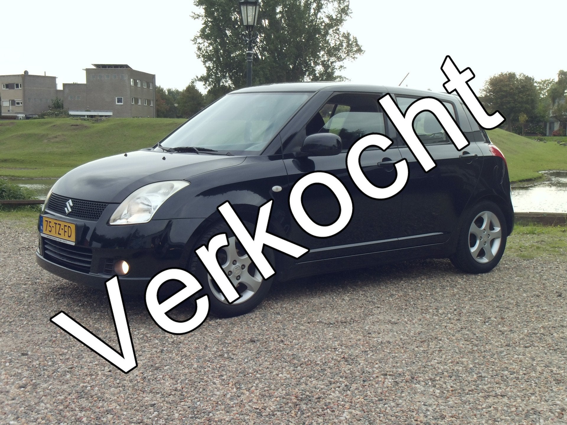 Suzuki Swift 1.3 Shogun-airco (bj 2007), Stof, 965 kg, 400 kg, Origineel Nederlands