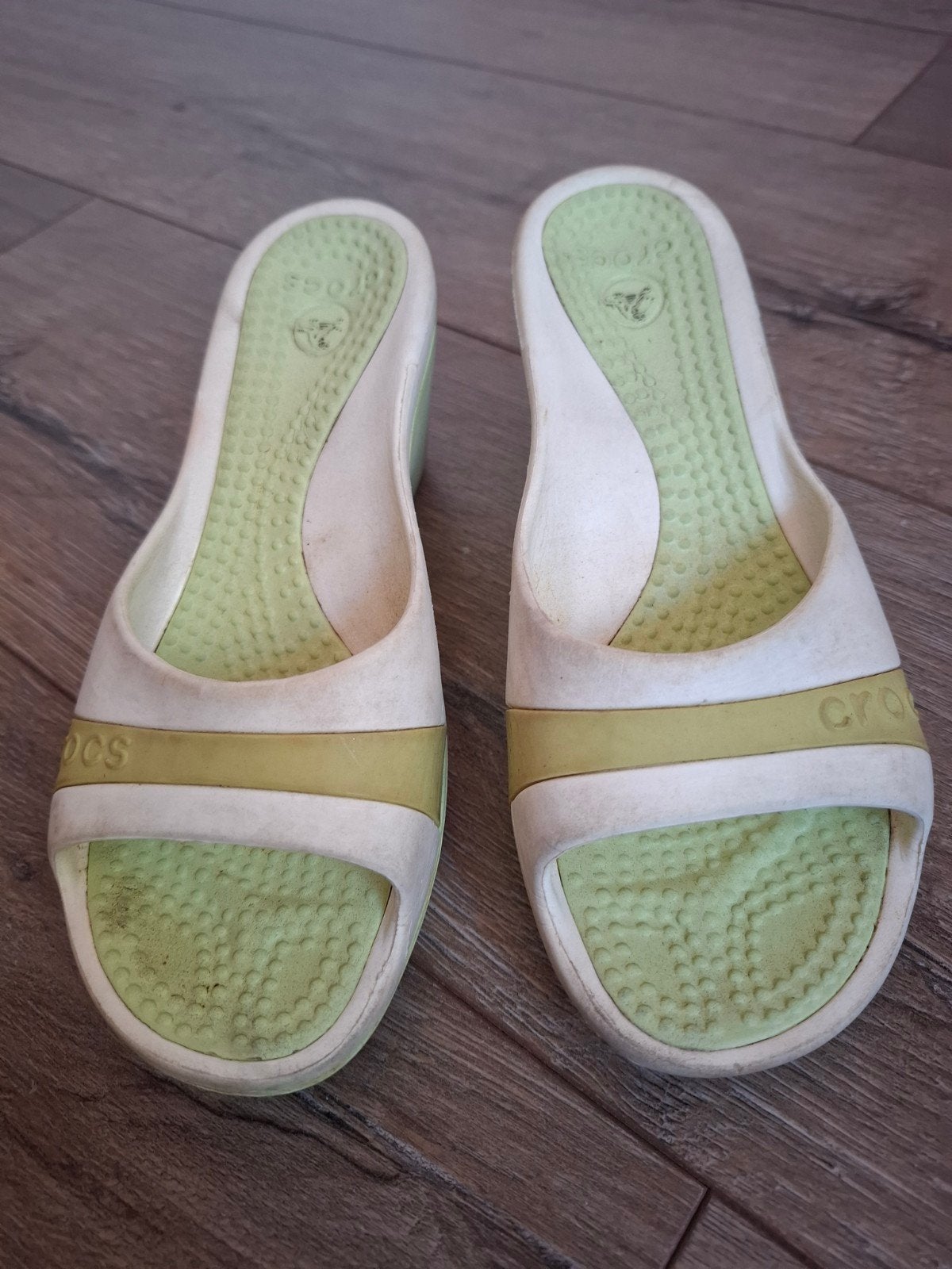 Echte Crocs sleehak maat 35 (valt als 34), Kleding | Dames, Schoenen, Slippers, Overige kleuren, Verzenden, Crocs