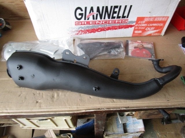 Giannelli Genetik uitlaat Aprilia SR50 1994> / Malaguti F12, Ophalen of Verzenden, Nieuw, Uitlaat, Aprilia