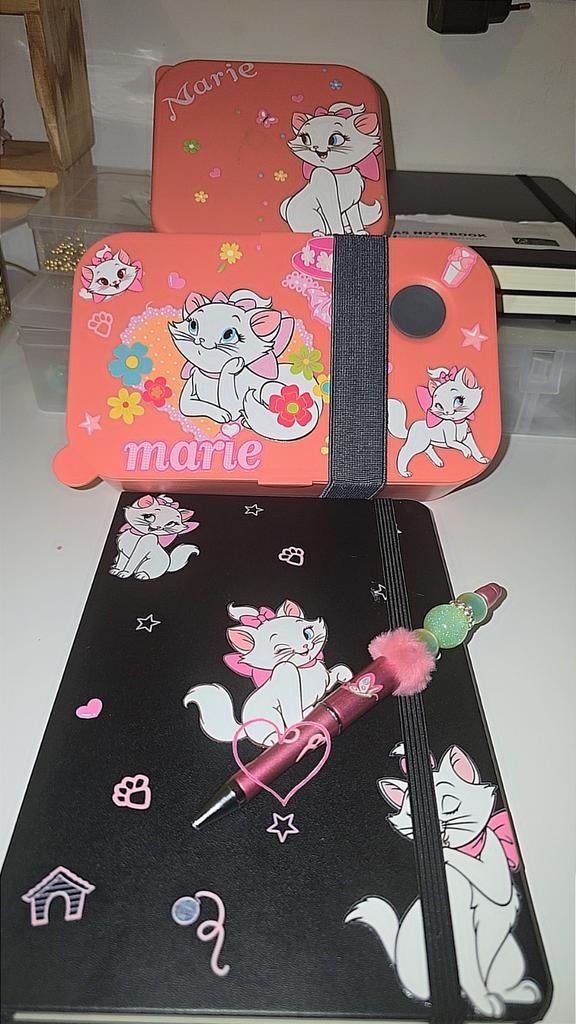 Marie (Disney) schoolset – notitieboek & pen, Ophalen of Verzenden, Nieuw