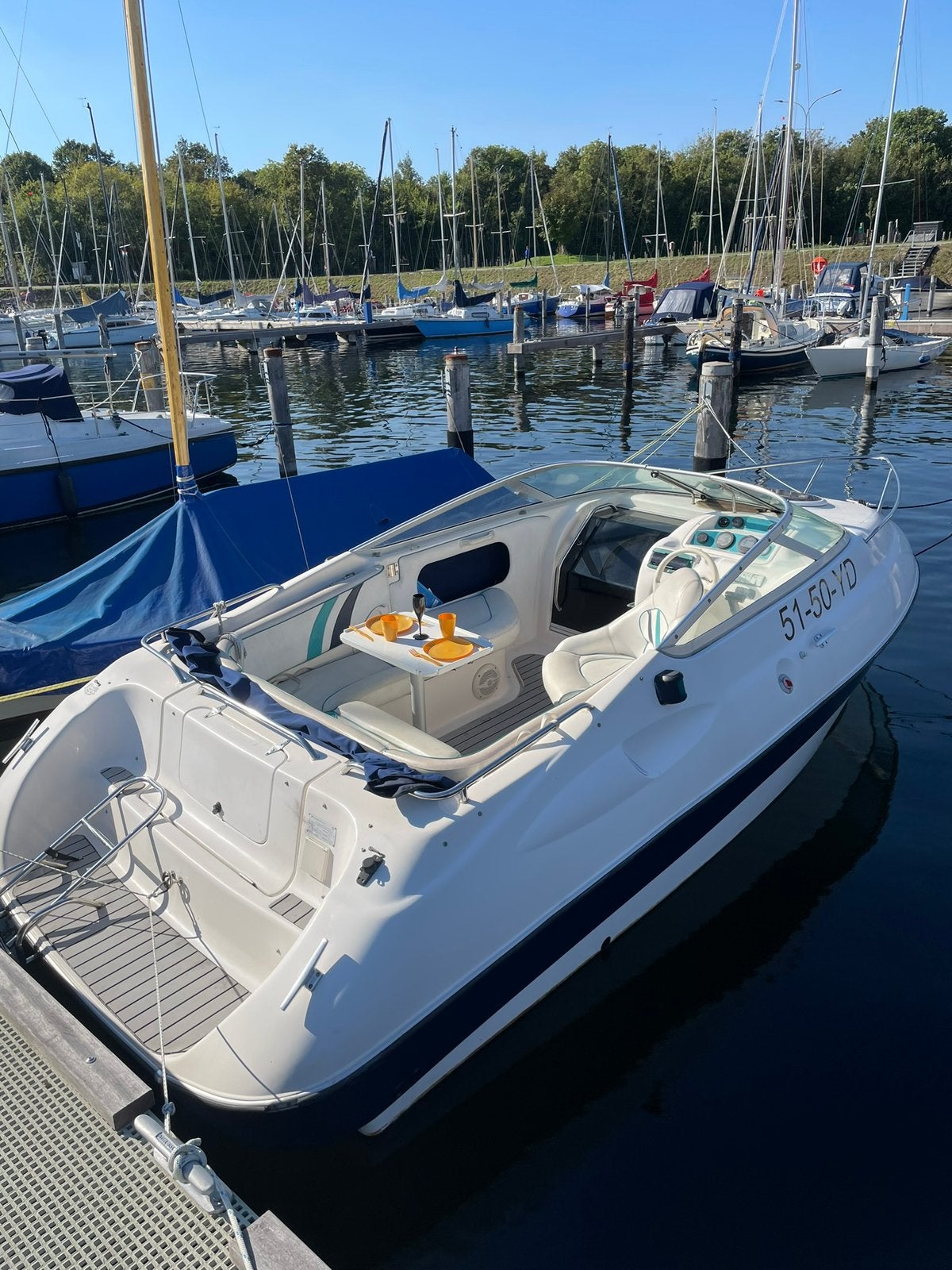 Speedboot fletcher 19s mercruiser 3.0, Ophalen, Overige merken, Gebruikt, Binnenboordmotor