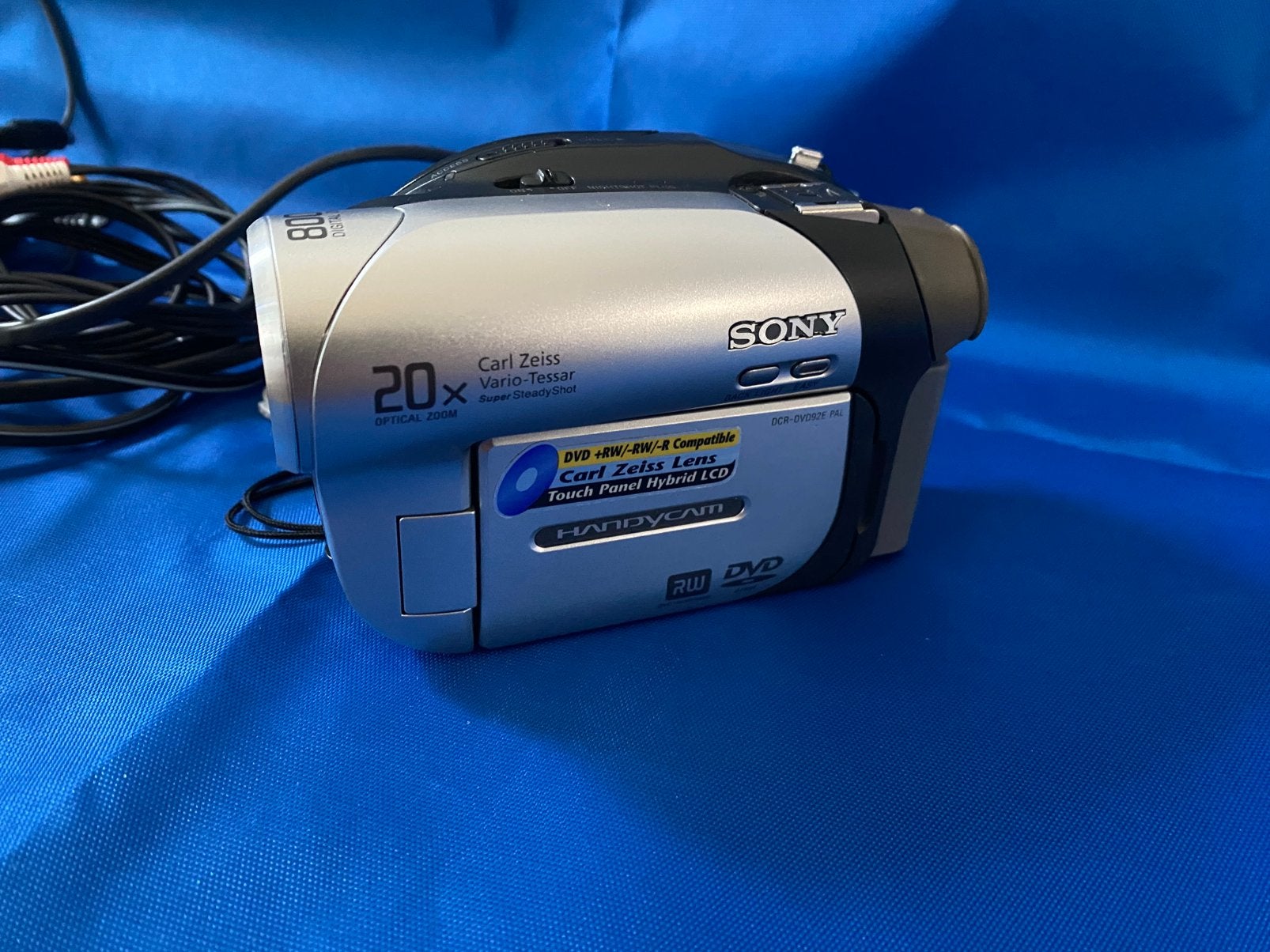 Sony Handycam DCR-DVD92E DVD Camcorder, Ophalen, Dvd, 20x of meer, Zo goed als nieuw