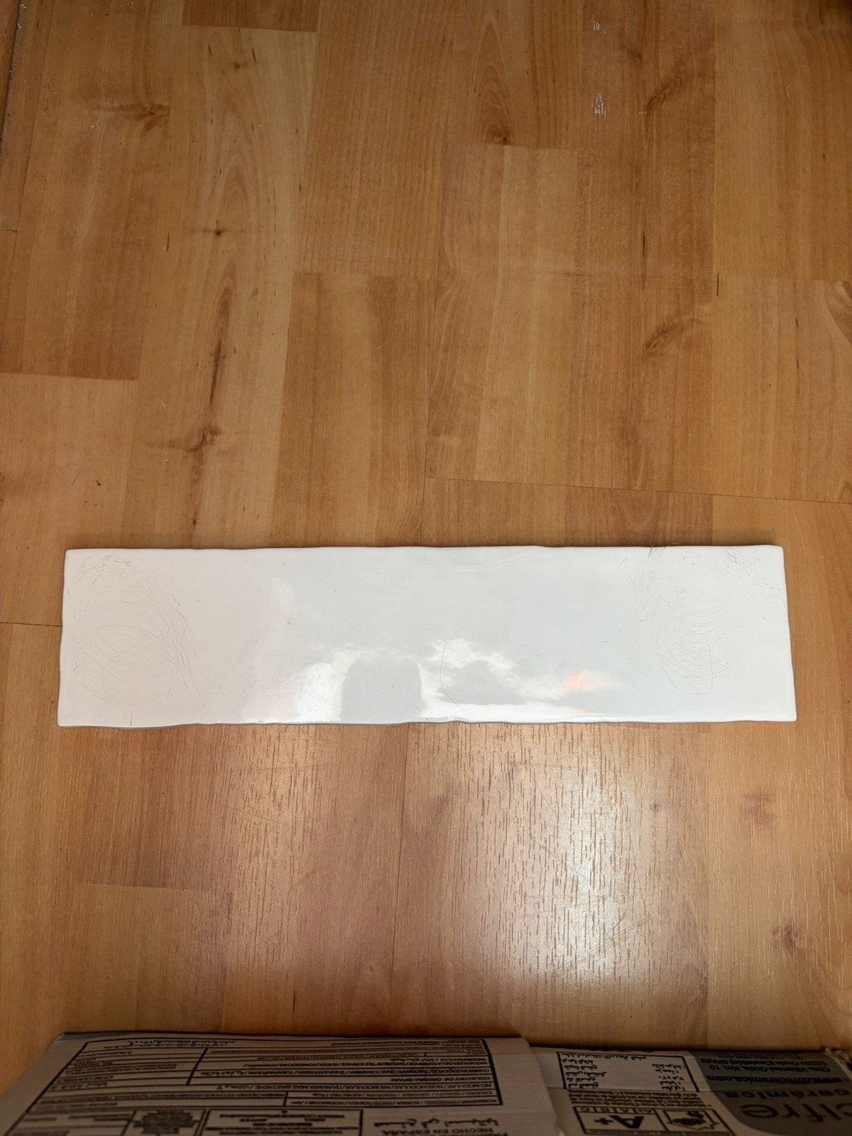 Witte wandtegels 7,5x30 cm - Cifre Group, Ophalen, Nieuw, Minder dan 5 m², 20 tot 40 cm