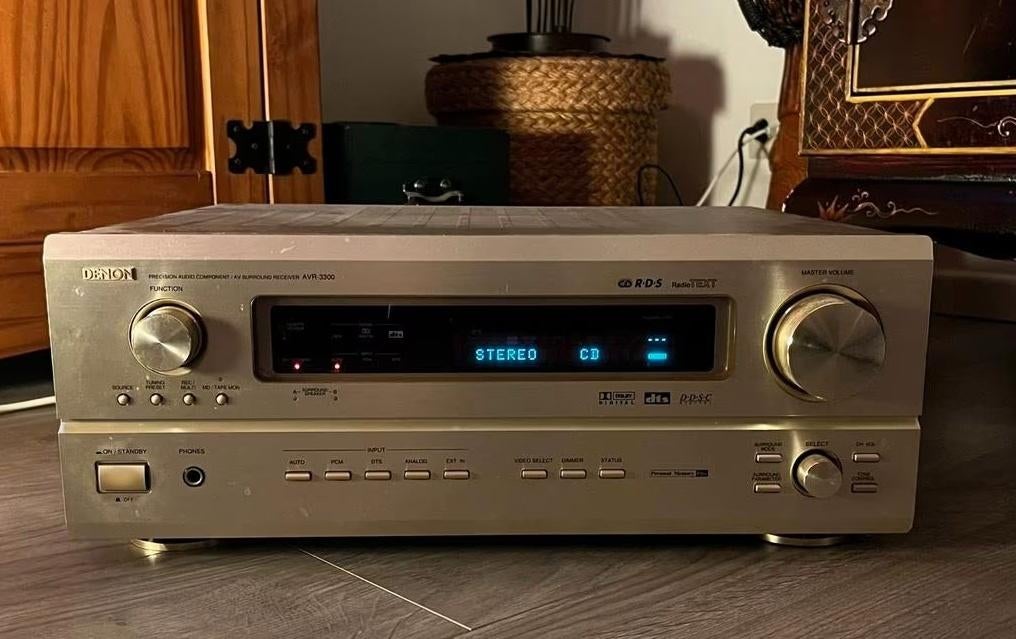 Denon AVR-3300 AV 5.1 Surround Receiver - met een DEFECT, Audio, Tv en Foto, Versterkers en Receivers, Ophalen, Gebruikt, Denon