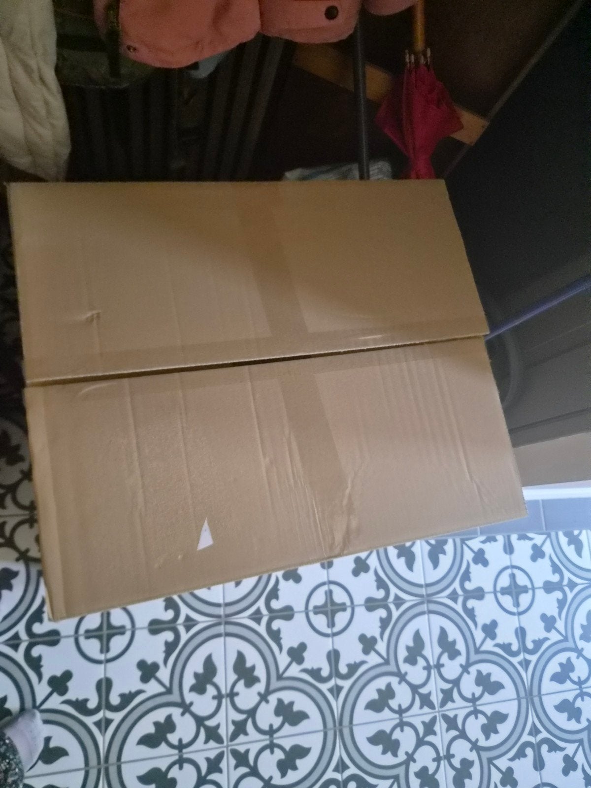 2 grote dozen, Ophalen, Doos