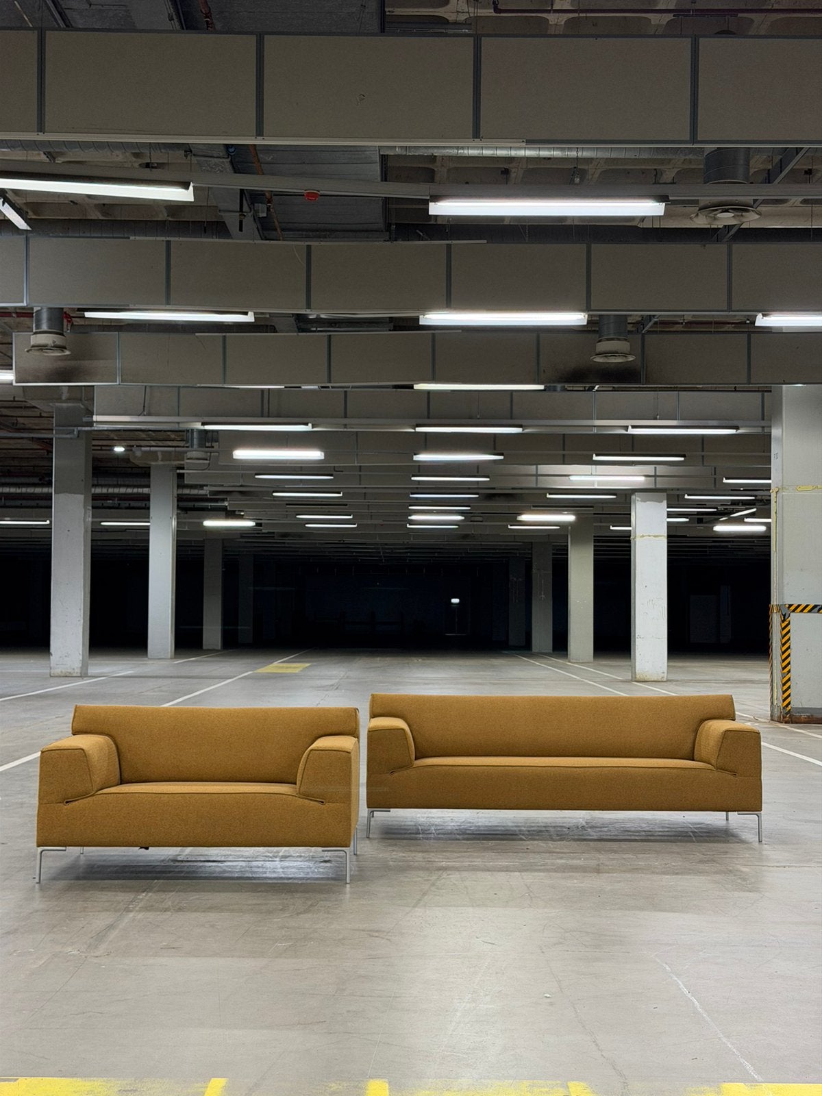 Design on Stock Bloq 3-zits + Loveseat | NIEUWSTAAT + Garant, Huis en Inrichting, Metaal, 75 tot 100 cm, Ophalen of Verzenden