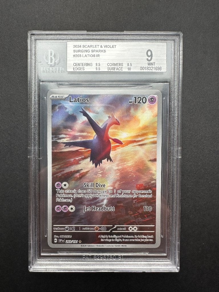 Latios 203 BECKETT 9, Ophalen of Verzenden, Nieuw, Losse kaart, Foil