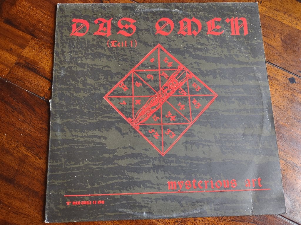 Maxi single - The mysterious Art - Das Omen Teil 1, Cd's en Dvd's, Vinyl Singles, Ophalen of Verzenden, Zo goed als nieuw, Dance en House