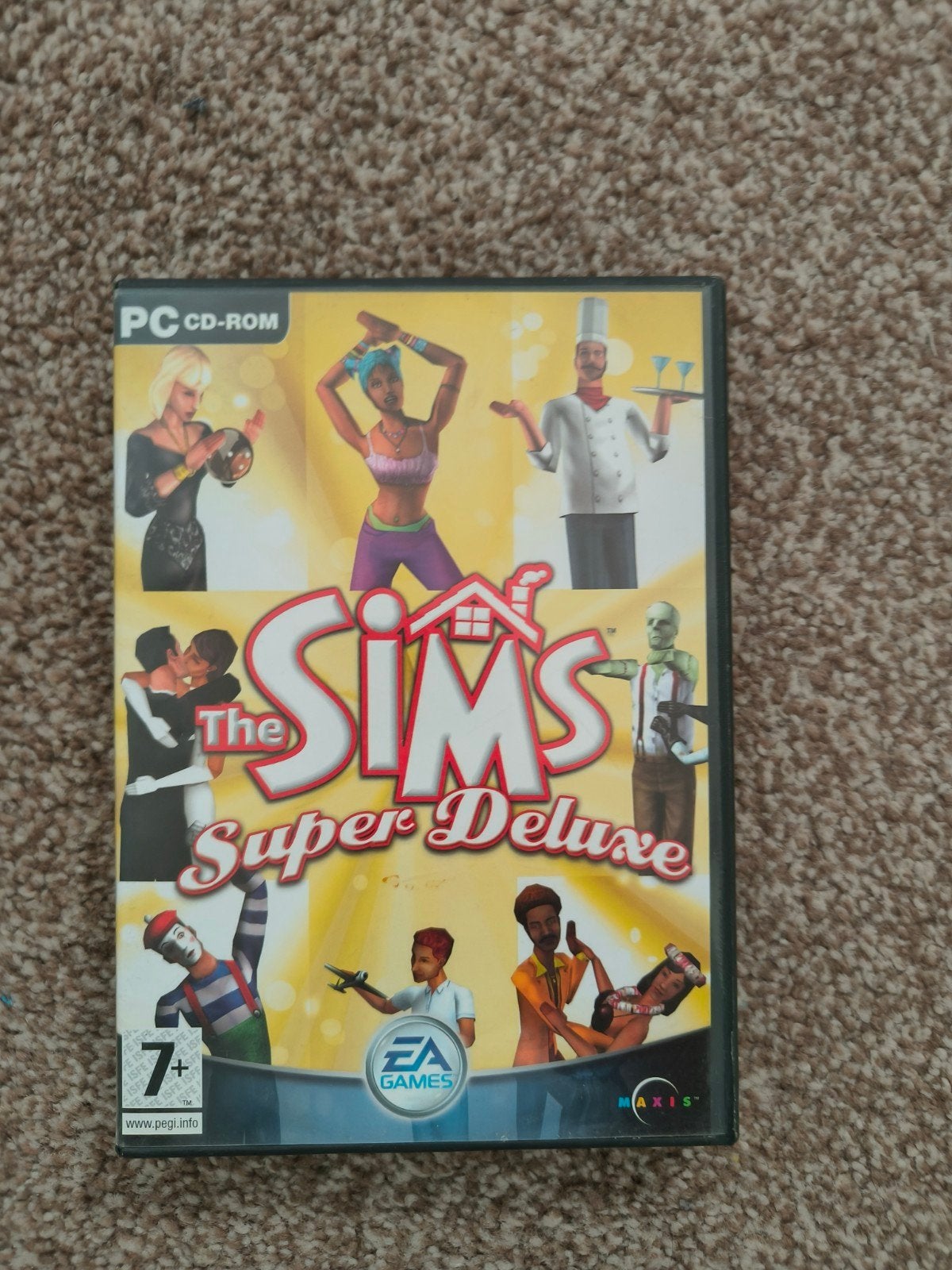The Sims Super Deluxe PC CD-ROM - Drie dubbele Sims-pret!, Gebruikt, 1 speler, Ophalen of Verzenden, Vanaf 7 jaar