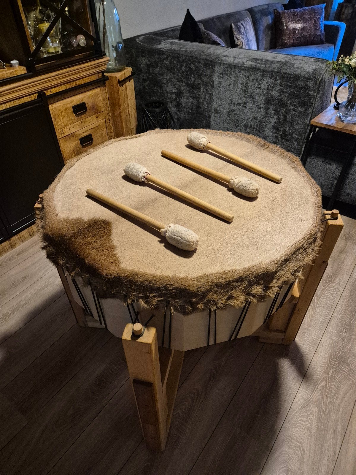 moeder aarde drum spiritueel, Muziek en Instrumenten, Ophalen of Verzenden, Overige merken