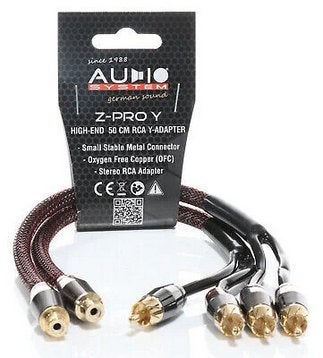 Audio System Z-PRO RCA / Tulpkabel / High end, Info@optimount.nl, Nieuw, Ophalen of Verzenden, Anholtseweg 48A 7091 HB DINXPERLO