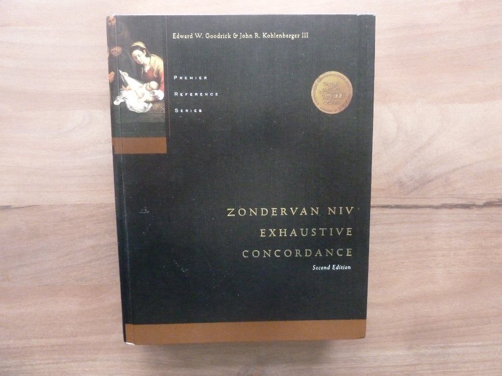 Zondervan Niv Exhaustive Concordance - Edward W. Goodrick, Boeken, Ophalen of Verzenden, Zo goed als nieuw, Christendom | Katholiek