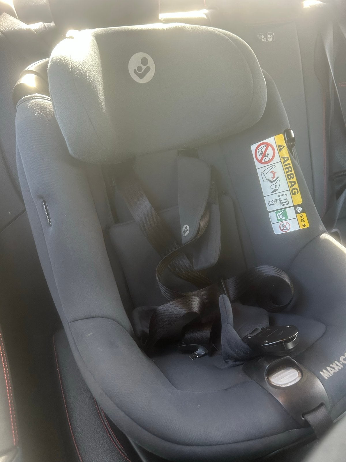 Maxi-Cosi autostoel met ISOFIX, Ophalen, Gebruikt, Verstelbare rugleuning, 9 t/m 18 kg