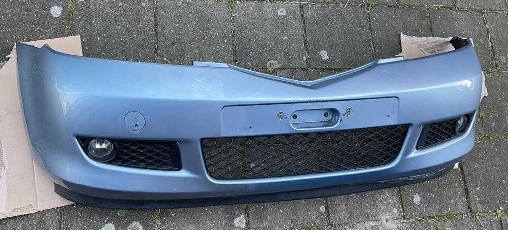 Mazda 2 DY 2007 facelift voorbumper, Gebruikt, Voor, Ophalen of Verzenden, Mazda
