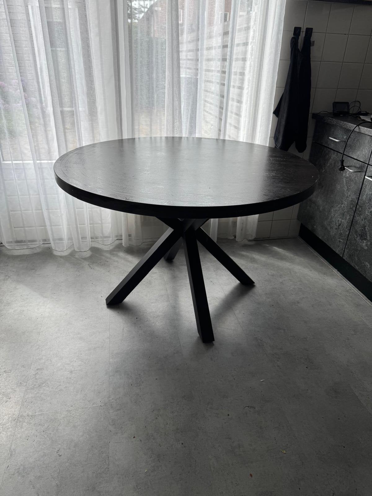 Ronde tafel, Huis en Inrichting, Ophalen, Zo goed als nieuw, Rond, 100 tot 150 cm