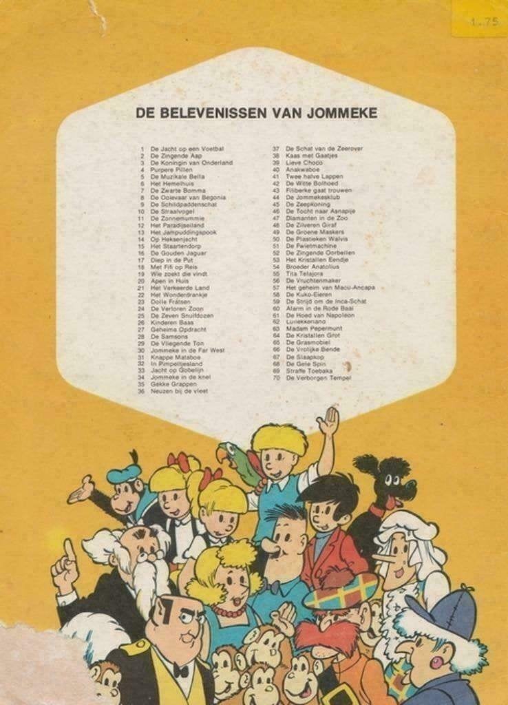 Foto 3 van De belevenissen van Jommeke: 71; 73""