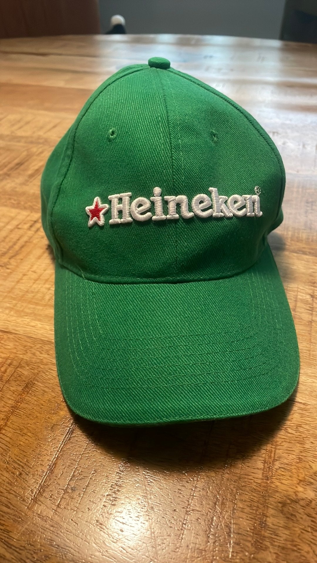 Heineken pet, groen, Ophalen of Verzenden, Gedragen, One size fits all, Pet
