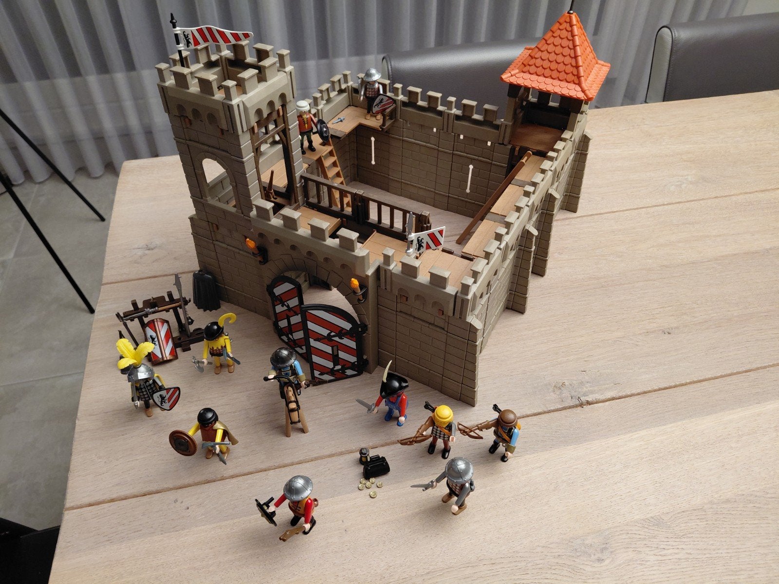 Playmobil Kasteel ( 3667) met Ridders - Complete Set, Ophalen, Complete set, Zo goed als nieuw, Kasteel/Fort