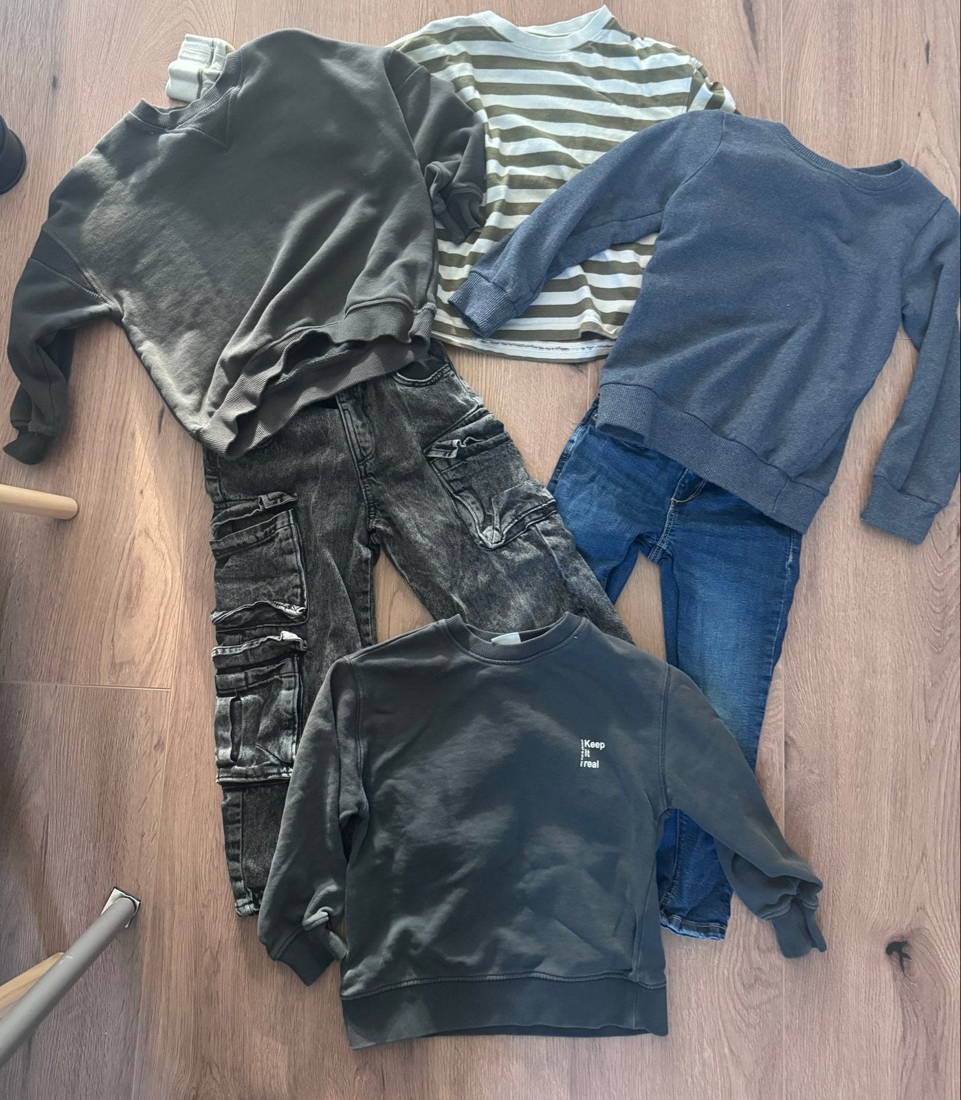 Zara kledingpakket: Truien, longsleeve en broeken, Ophalen, Gebruikt, Jongen of Meisje, Setje