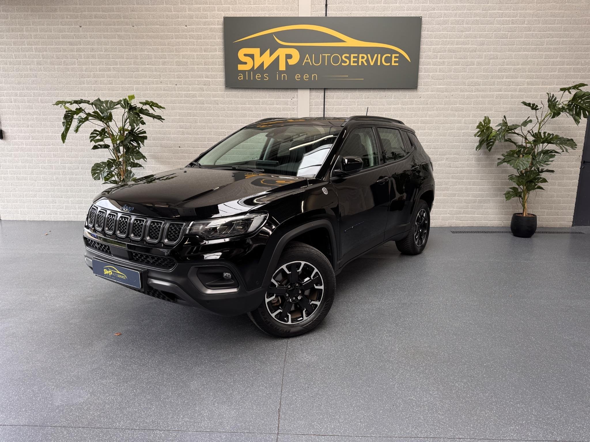 Jeep Compass 4xe 240 Plug-in Hybrid Electric Trailhawk | 93., Auto's, Automaat, Gebruikt, Euro 6, 4 cilinders