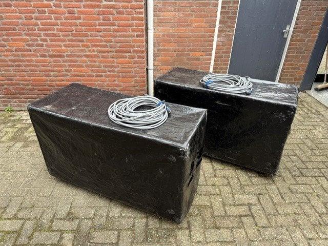 2x Dubbele 18” Subwoofer – PHD LA-218S incl. Hoezen & Kabels, Ophalen, Gebruikt, Subwoofer, Overige merken