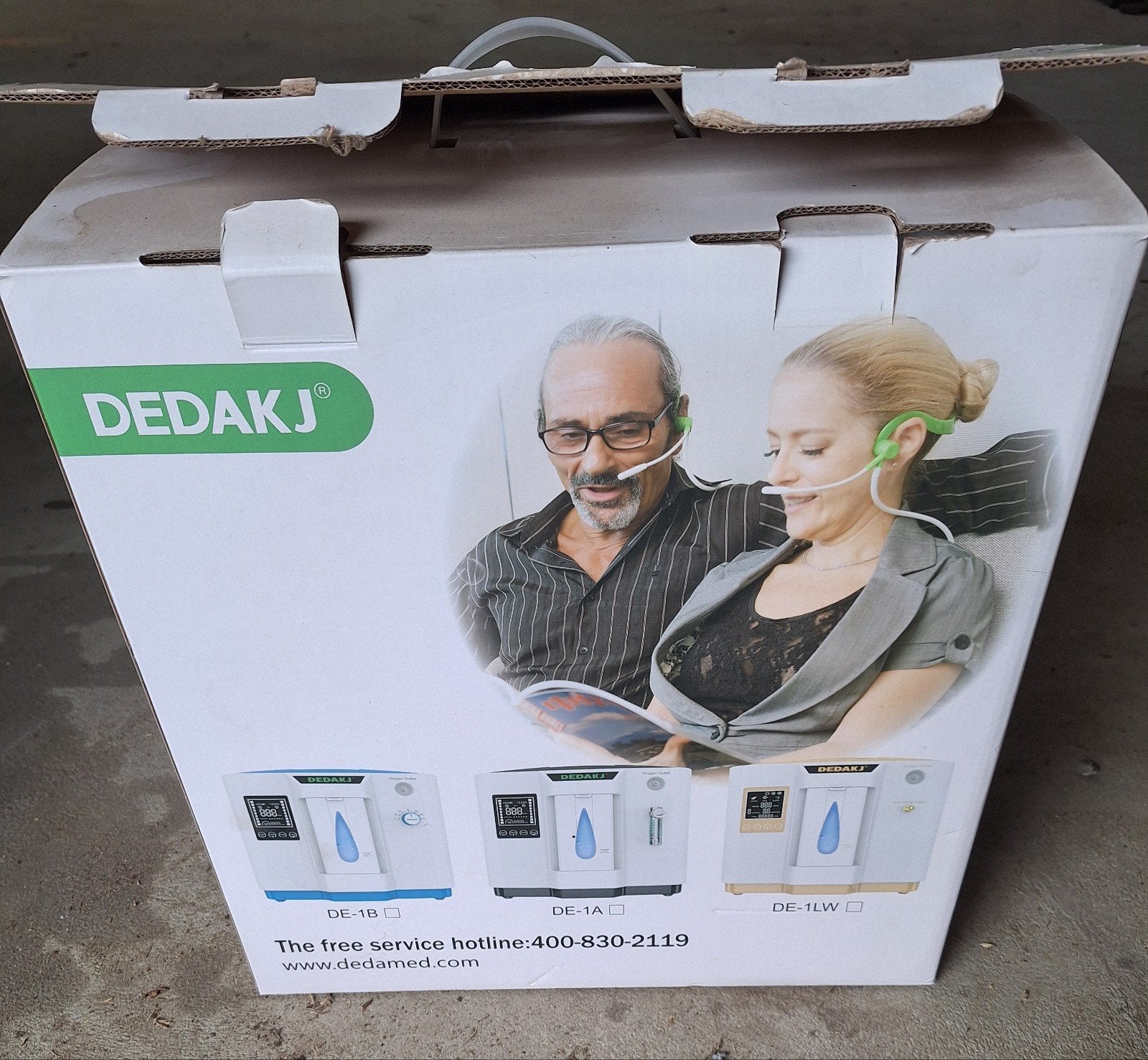 Zuurstof concentrator apparaat merk Dedakj DE -1A. 1-7 liter, Ophalen of Verzenden