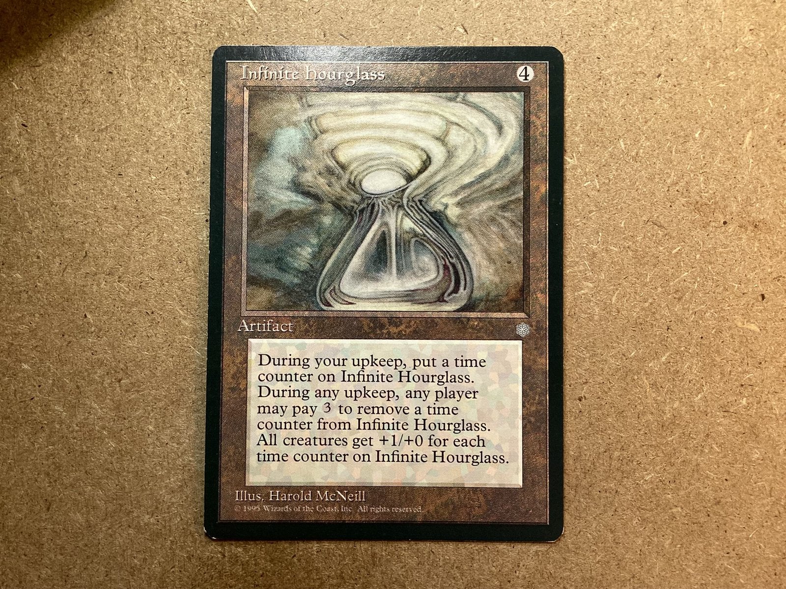 1x Infinite Hourglass (Excellent), Ophalen of Verzenden, Zo goed als nieuw, Losse kaart