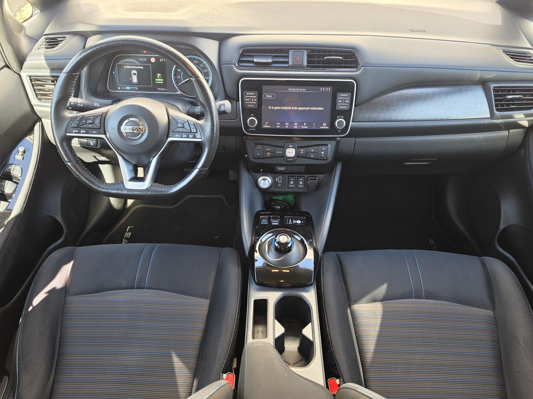 Nissan LEAF N-Connecta 40 kWh / Adaptief Cruise Control / SO, Stof, Gebruikt, 150 pk, Origineel Nederlands
