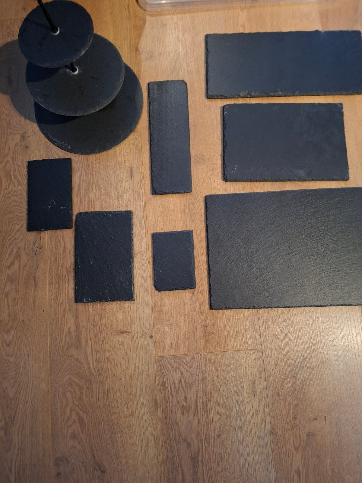 onderzetters leisteen te koop, Doe-het-zelf en Verbouw, Tegels, Ophalen of Verzenden, Minder dan 5 m², 60 cm of meer, Vloertegels